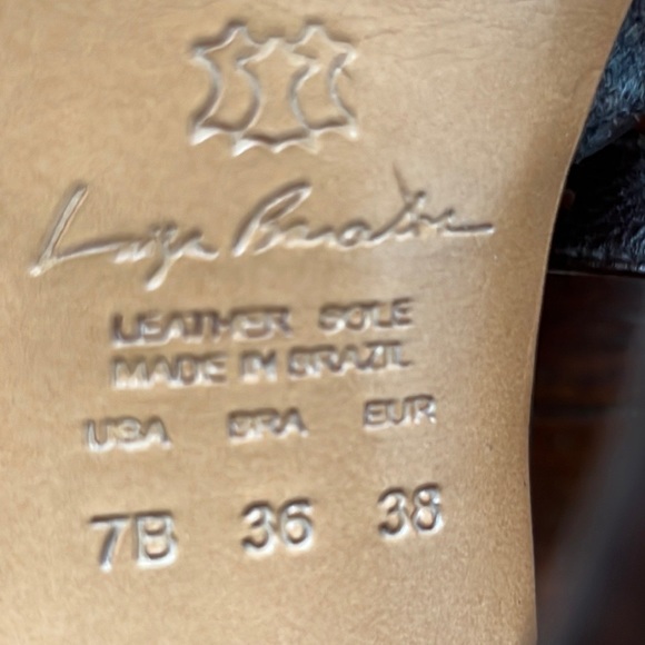 Anthropologie Luisa Barcelos Peep Toe platform heels - Picture 10 of 11